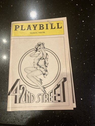 Playbill agosto 1983 42nd - agosto,